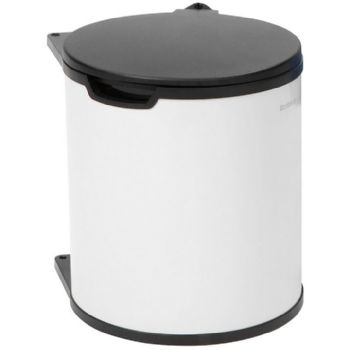 Brabantia Built-In Bin 15L affaldsspand med låg hvid