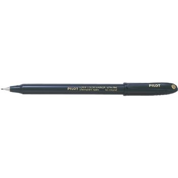 Pilot Super Color Marker Ultra Fine 0,4mm sort