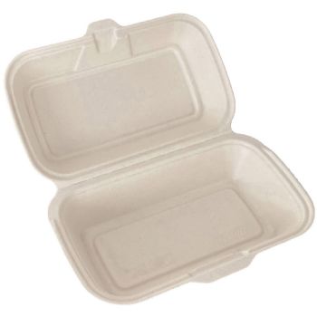 WhiteLabel Burgerboks 24x15cm bagasse 50 stk