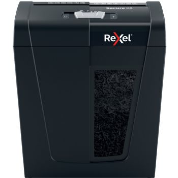 Rexel Secure X8 14L krydsmakulator P4 sort