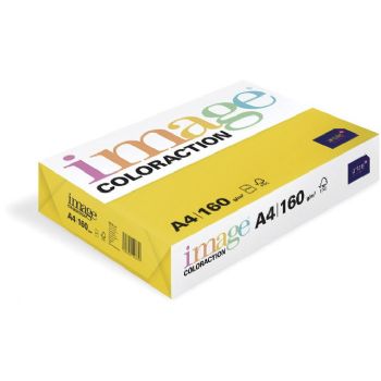 Image Coloraction A4 kopipapir 160g Mustard Sevilla 250ark