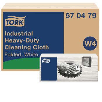 Tork 570479 Industri aftørringsklud W4 hvid