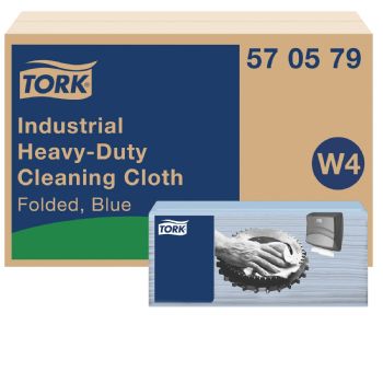 Tork 570579 Industri aftørringsklud W4 blå