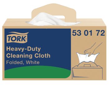 Tork 530172 Heavy-Duty aftørringsklud W7 hvid