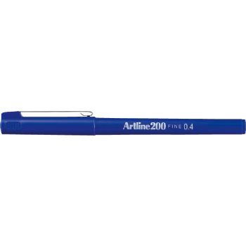 Artline EK200 fiberpen 0,4mm blå