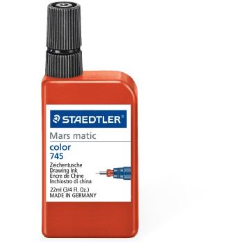 Staedtler MarsMatic patron 23ml rød