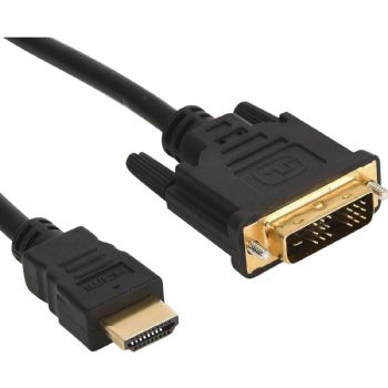 Sandberg DVI-HDMI-kabel 2m sort