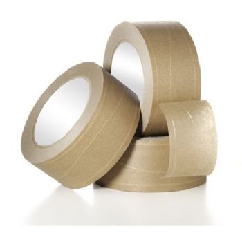 WhiteLabel Papirtape70mmx150m brun