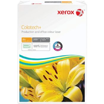 Xerox Colotech+ kopipapir A4 300g hvid 125ark