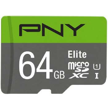 PNY Elite Micro SDXC hukommelseskort 64GB