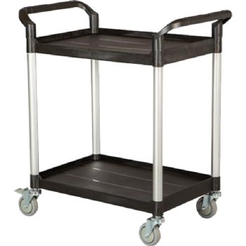 Tina Trolleys M bordvogn fiberplast sort