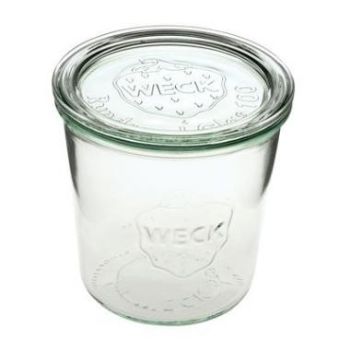 Weck patentglas 580 ml Ø10,8 cm H10,65 cm