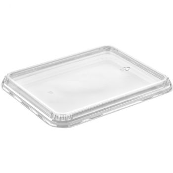 WhiteLabel Takeaway plastlåg 182,9x231,9x16,3mm klar