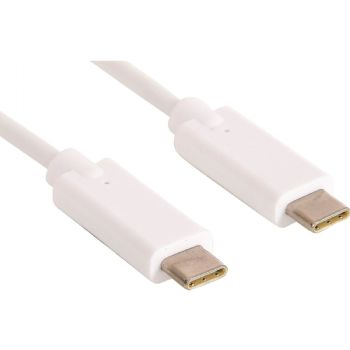 Sandberg USB-C kabel 2m hvid