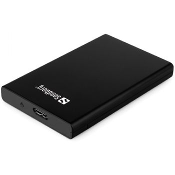 Sandberg USB 3.0 til SATA Box 2,5" USB hub sort