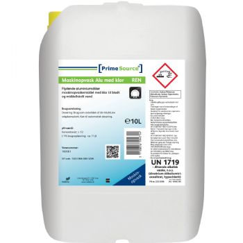 Prime Source flydende maskinopvask m/klor 12,6 ltr