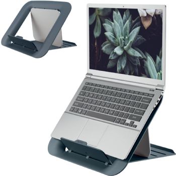 Leitz Ergo Cosy justerbar laptopstander 13"-17" grå