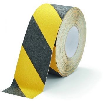 Durable Duraline Grip skridsikker tape 75mm gul/sort