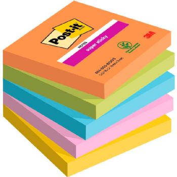 Post-it SS Boost notes 76x76mm 5 stk