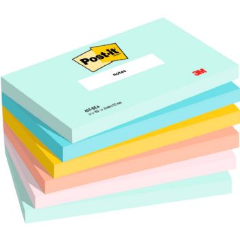 Post-it Beachside notes 76x127mm 6 stk