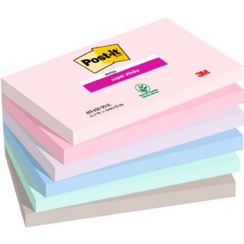 Post-it SS Soulful notes 76x127mm 6 stk