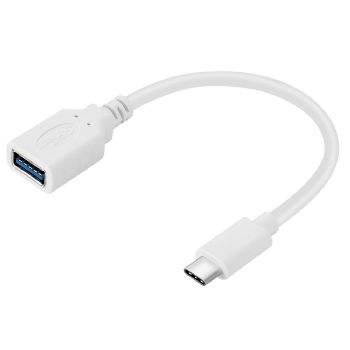 Sandberg 3.0 USB-C konverter hvid