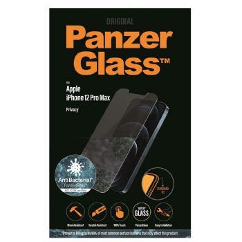 PanzerGlass Privacy beskyttelsesglas iPhone 12 Pro Max