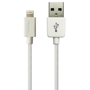 Sandberg USB lightning 2m hvid