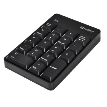 Wireless Numerisk Keypad 2, sort