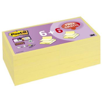 Post-it R330 Super Sticky z-notes 76x76mm gul 2 blokke