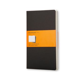 Moleskine Cahier Pocket notesbog linjer sort 3stk