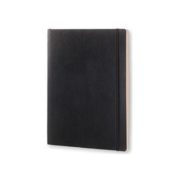 Moleskine Classic Soft notesbog STR. XL prikket sort