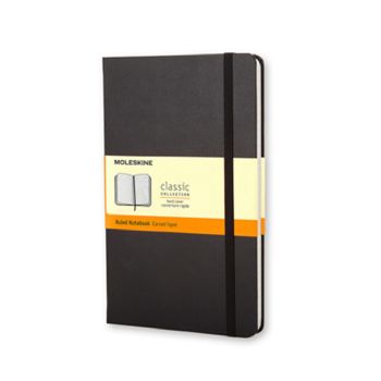 Moleskine Classic notesbog STR. L linjer sort