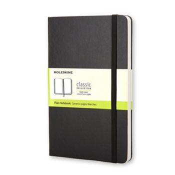 Moleskine Pocket notesbog blank sort