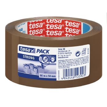 Emballagetape Tesa 57168 Brun 50mmx66m PP Strong