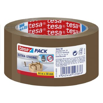 Emballagetape Tesa 57173 Brun 50mmx66m PVC