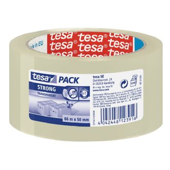 Emballagetape Tesa 57167 Klar 50mmx66m PP Strong