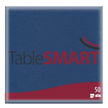 TableSMART Airlaid serviet 40x40cm mørkeblå 50stk