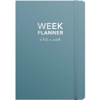 Mayland A5 Week Planner blå