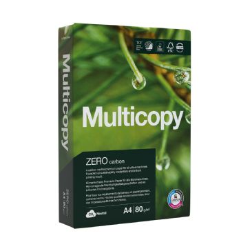 Multicopy Zero A4 kopipapir 80g hvid 500ark