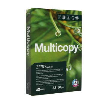 Multicopy Zero A3 kopipapir 80g hvid 500ark