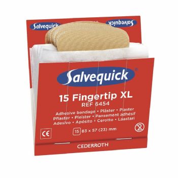 Salvequick 6454 fingerplaster STR. XL 6x15stk