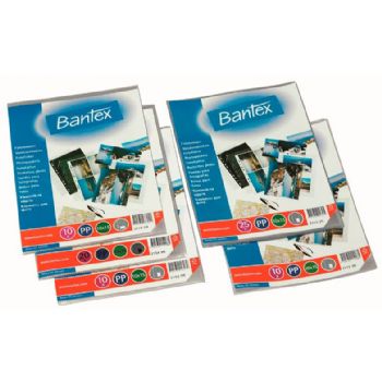 Bantex fotolomme t/8 fotos A4 10x15cm 100my klar 25stk