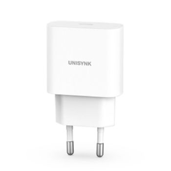 Unisynk USB-C oplader hvid