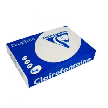 Clairefontaine Trophee A4 kopipapir 80g stålgrå 500stk