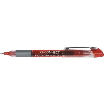 Rollerpen Q-Connect Liquid 0,7, rød