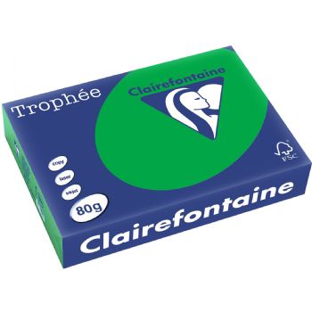 Trophee kopipapir A4 80g stærk grøn 500ark