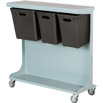 Tina Trolleys Kildesorteringsvogn 36x89x92cm 50L