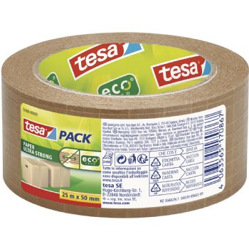 Tesa Pack Ultra Strong Ecologo pakketape 50mmx25m