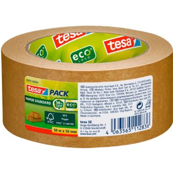 Tesa Pack Standard Ecologo pakketape 50mmx50m